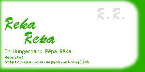 reka repa business card